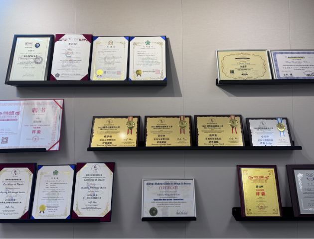Academy Honors and International Certifications Wall